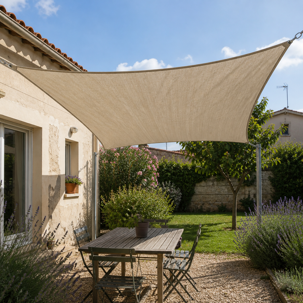 Voile d’ombrage anti-UV