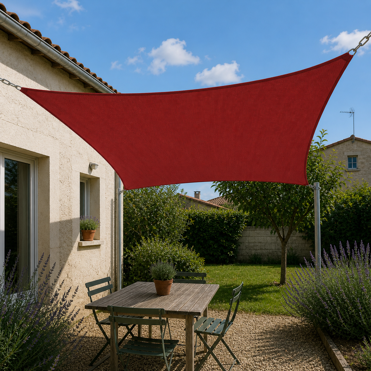 Voile d’ombrage anti-UV