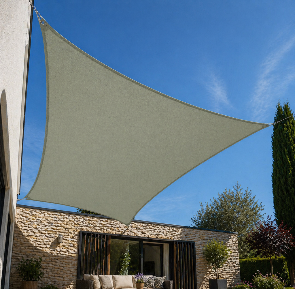 Voile d’ombrage grande taille protection UV