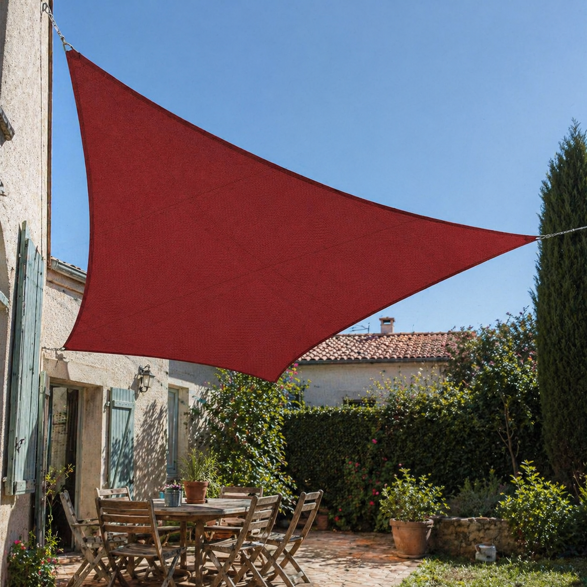Voile d’ombrage grande taille protection UV