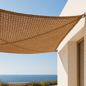 Voile d’ombrage fibre de coco naturel