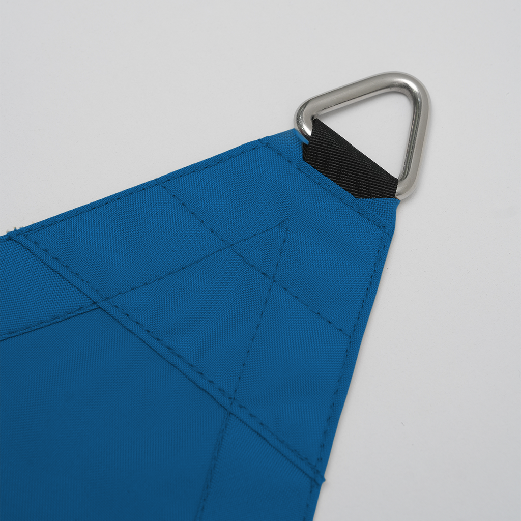 Voile d’ombrage triangulaire imperméable UV & intempéries
