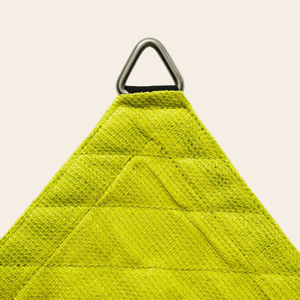 Voile d’ombrage triangulaire respirante UV & vent